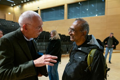 Nobelpreisträger Venkatraman (Venki) Ramakrishnan zu Gast an der TU Dresdeny