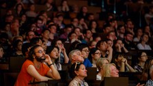 Ada Yonath im Audimax der TU Dresden