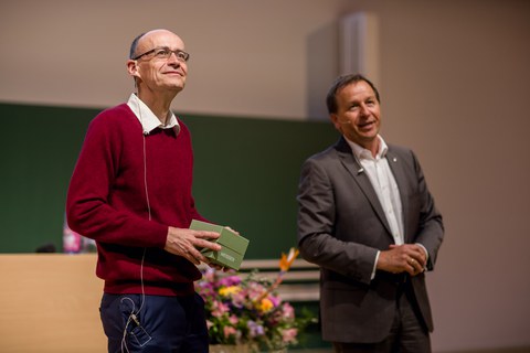 Nobelpreisträger Tom Südhof + Prof. Kirschbaum