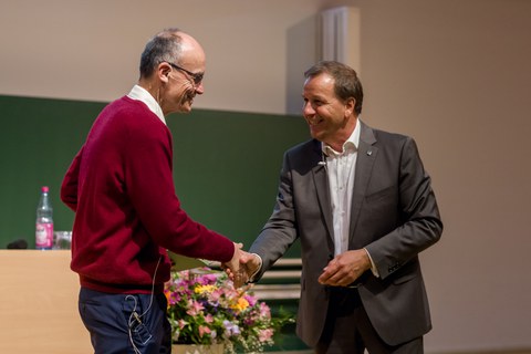 Nobelpreisträger Tom Südhof + Prof. Kirschbaum