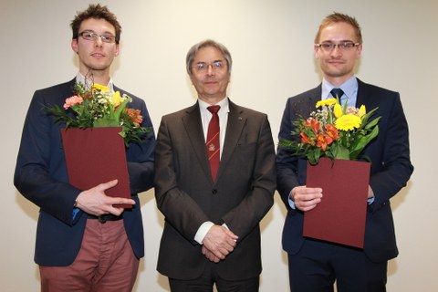 Anton Kirch, Rektor TUD und Dr. Martin Schwarze
