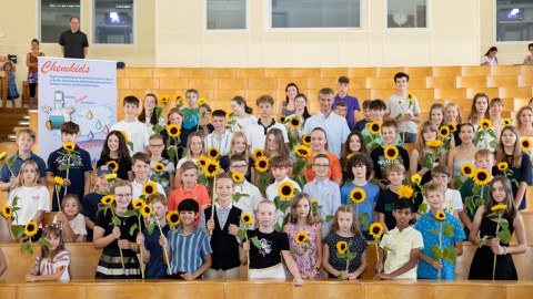 Gruppenfoto der Chemkids 2024