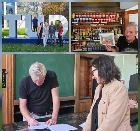 Delegation der Monash University zu Besuch an der Fakultät Chemie und Lebensmittelchemie