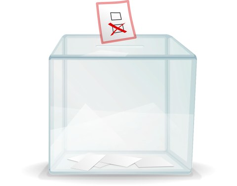 Wahlurne Symbolbild