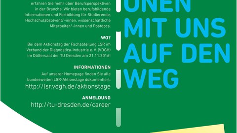 Life Science Research Aktionstag Plakat