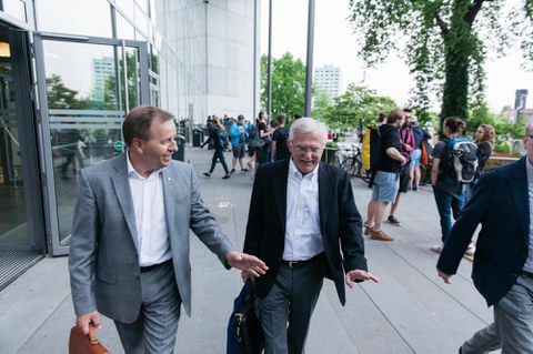 Prof. Kirschbaum und Prof. Modrich