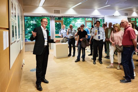 Bild der Eröffnung der Ausstellung