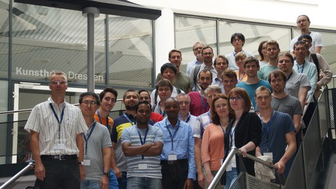 Teilnehmer der Sommerschule  - Gruppenbild