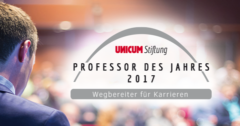 Banner Professor des Jahres