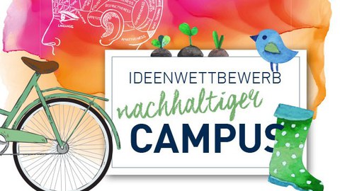 Aushang Ideenwettbewerb Nachhaltiger Campus