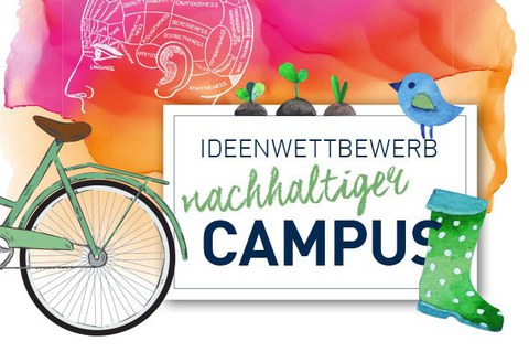 Aushang Ideenwettbewerb Nachhaltiger Campus