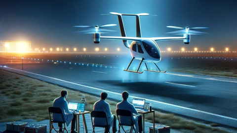 Outdoor area with U-Space/BVLOS