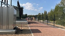Umspannwerk Gelände