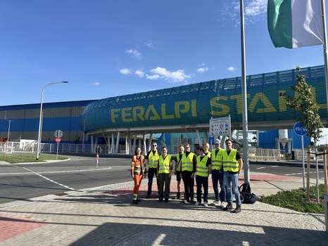 Tourstation Riesa 1: ESF Feralpi Stahlwerke
