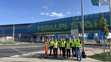 Tourstation Riesa 1: ESF Feralpi Stahlwerke