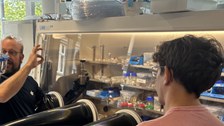 Impressionen Leibnitz Institut für Festkörper- udn Werkstoffforschung bei der Tour de Dresden 2026
