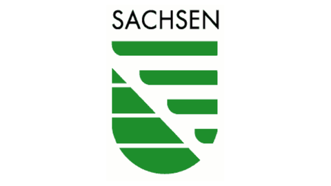 Sachsen logo grün