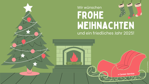 Wir wünschen frohe Weihnachten und ein friedliches Jahr 2025.