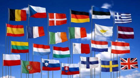 Flaggen EU