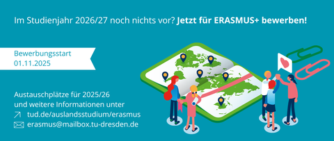 Studier Dich um die Welt mit ERASMUS