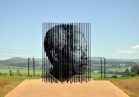 Skulptur Nelson Mandelas