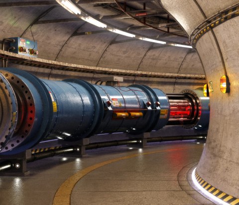 part of a particle accelerator
