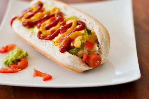 Hotdog-artiges Gericht