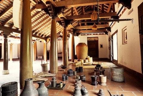 Museum eines traditionellen indischen Hauses