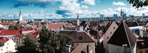 Aussicht über Tallinn