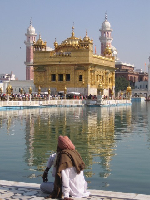 Goldener Tempel in Amritsar, Indien
