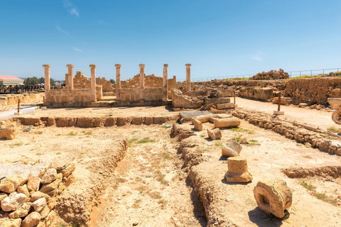 antike römische oder griechische Ruinen 