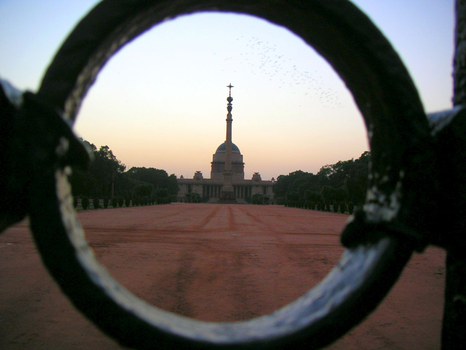 Indien_Neu-Delhi Präsidentenpalast Rashtrapati Bhavan_2005_Julia Paternoster.JPG