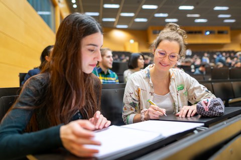 Students at TU Dresden