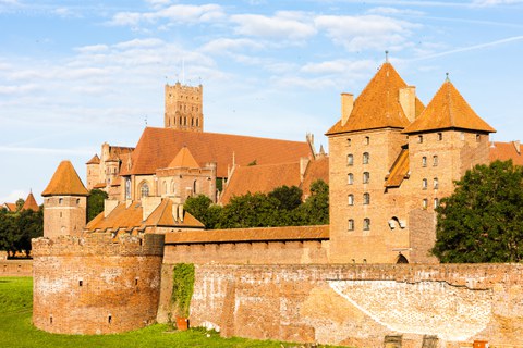 Historische Backsteinburg