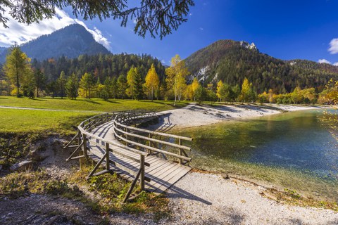 Landschaft in den Alpen