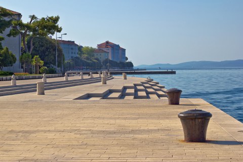Promenade am Meer