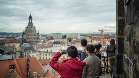 Exkursion über Dresden