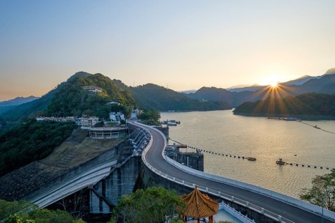Photo of Shimen reservoir in Taiwan