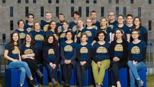 Das Team des Schreibzentrums der TU Dresden im März 2019.