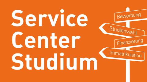 Service Center Studium Wegweiser