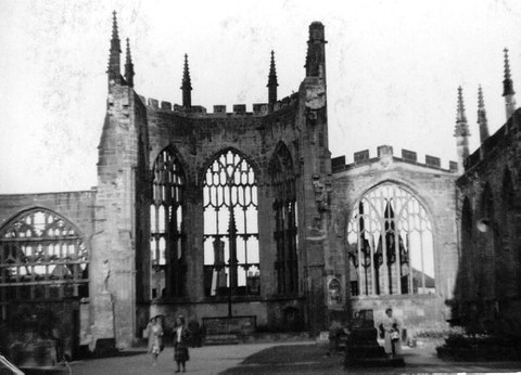 Die Kathedrale in Coventry