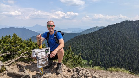 Aufnahme von Linus Kölsch in der Slowakei