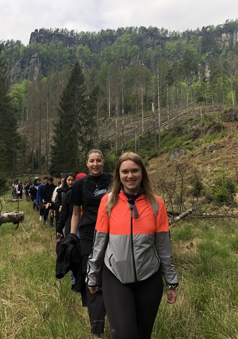Wanderung in Sachsen