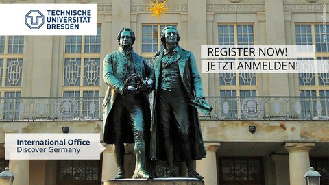 Weimar - Goethe und Schiller Denkmal