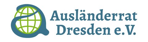 Logo des Ausländerrates Dresdens e.V.