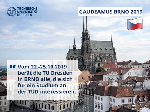 Messebanner Gaudeamus Brünn