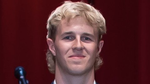 Der ehemalige Frühstudent Manuel.