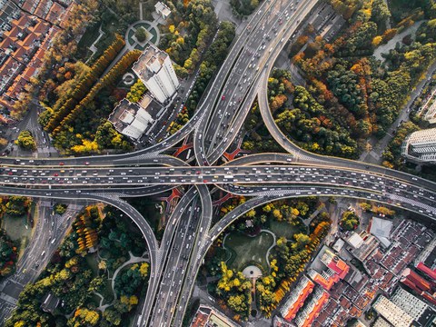 Verkehrskreuzung