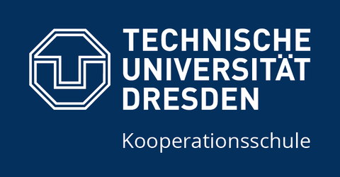 Logo "TU Dresden Kooperationsschule"