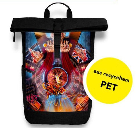 Rucksack mit buntem Motiv von Dresden